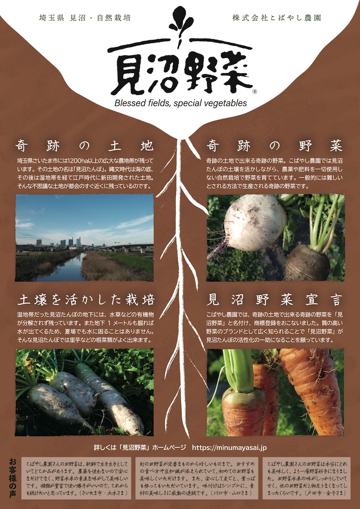 見沼野菜チラシ