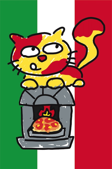 ロゴデザイン　ネコのカネコさん　埼玉デザイン